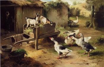 unknow artist Poultry 076 China oil painting art